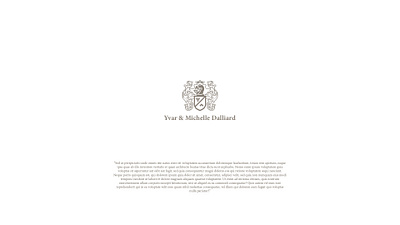 Family winery. Logo Family coat of arms. minimalism