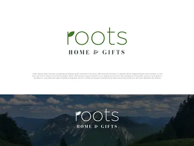 Roots Home Logo design brand identity brand identity design branding classy logo flat green leaf logodesign minimal minimalist logo professional logo