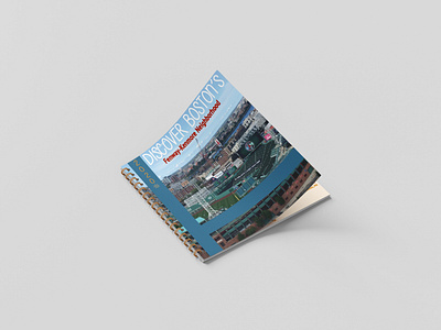 Boston Scrapbook booklet boston design experimental fenway park graphic design graphics images kenmore square print design publication publication design scrapbook scrapbooking