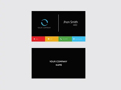 Business card business card design graphic design logodesign vector