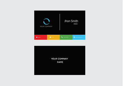 Business card business card design graphic design logodesign vector