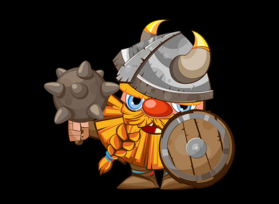 viking 0001 telegram sticker design illustration vector web