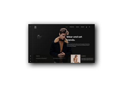 Fashion Web Design design fashion fashion brand fashion design figma figmadesign figmadesigner illustration ui uiuxdesign uiuxdesigner ux web