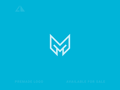 M Monogram Logo branding design geometric design geometry icon letter logo logo m letter logo m monogram logo minimal monogram monogram logo