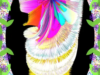 Graphic Flower 2 flower graphicdesign photoshop psychedelic