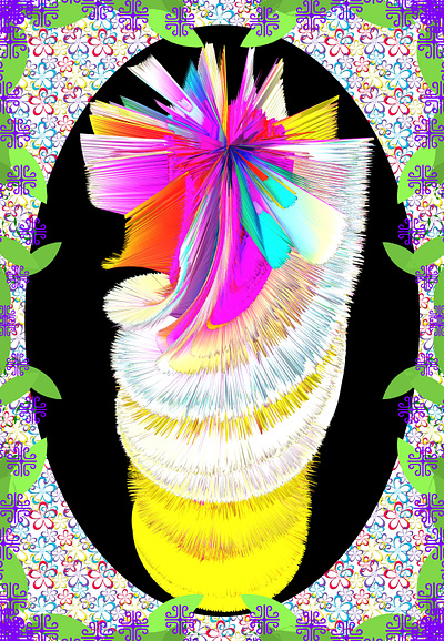 Graphic Flower 2 flower graphicdesign photoshop psychedelic