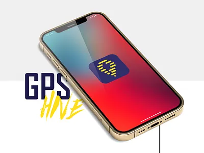 GPS HIVE branding clean design graphic design icon illustration illustrator logo minimal vector