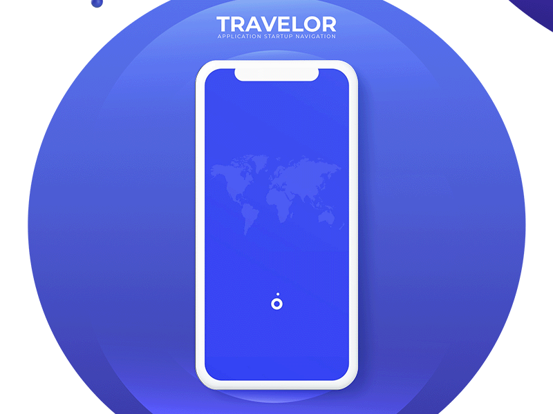 Travelor Mobile App UI Design Animation android app design animation app ios app design uidesign