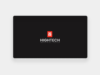 Hightech Website animation building concepts construction design modern typography ui ux web design website