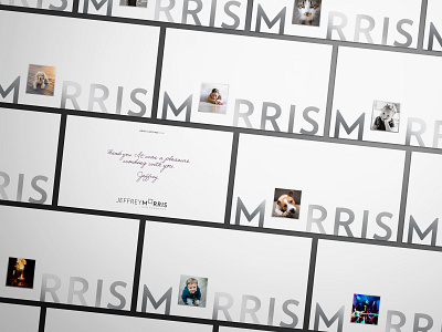 Jeffrey Morris Photography Notecards brand branding collateral collateral design design foil stamping graphic design identity logo logo design notecards photographer photography postcards
