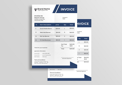 I will do letterhead, invoice and quotation template company template exro invoice invoice design invoice template invoice word letterhead design letterhead template quotation stationary