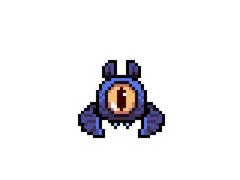 One-eyed Bat animation bat gif pixelart