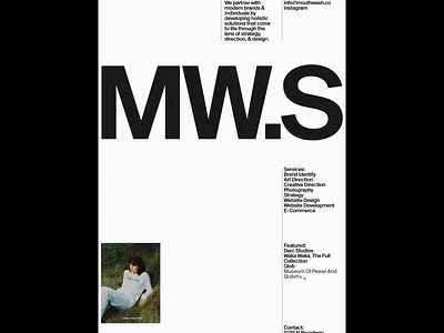 MW.S design gif grid hero home motion portfolio typography ui website