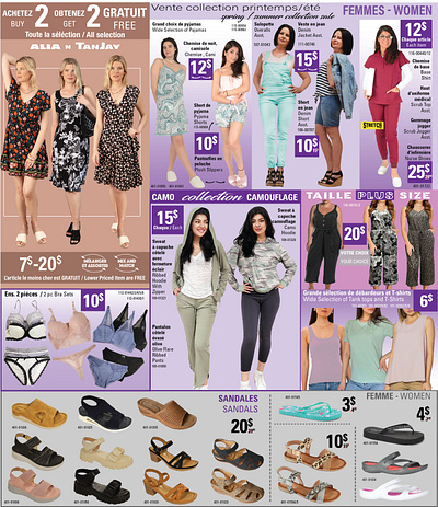 Flyer - Fashion Page branding design graphic design illustration photoshop ui