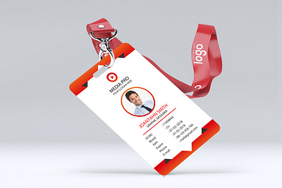 Employer Id Card Design Free PSD Template Download brand identity branding design card corporate branding design designs employer id card free download t shirt mockup free id card download free mockup free psd graphic design id card design identity illustraion mockup print print design psd download vector