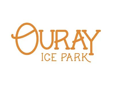 Ouray Ice Park ouray sticker illustration typogaphy