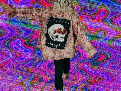 Rock Woman collage graphicdesign photoshop psychedelic