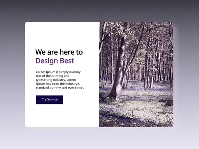 Hero design web