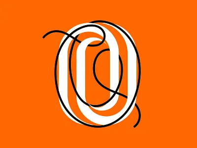 Number 0 36 days of type 36daysoftype custom type design graphic graphic design lettering number 0 type typography