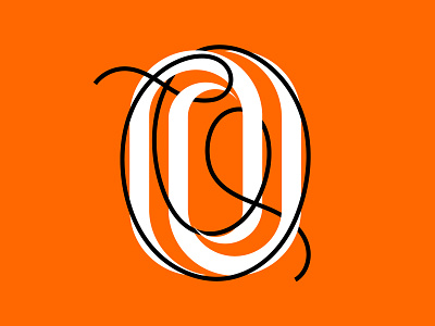 Number 0 36 days of type 36daysoftype custom type design graphic graphic design lettering number 0 type typography
