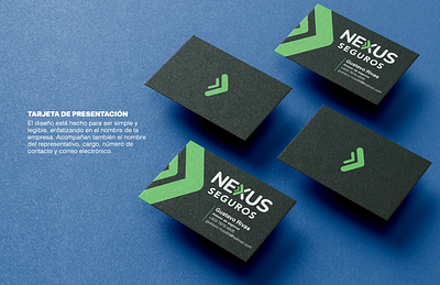 Branding Nexus Seguros branding design