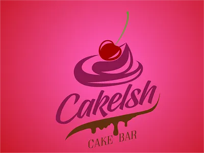 Cakelsh Vector Tracing illustration line art line art logo line drawing logo logo to vector redraw vector vector tracing vectorart