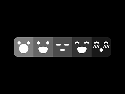 Minimal Emoji (aka emo) emo emoji illustration