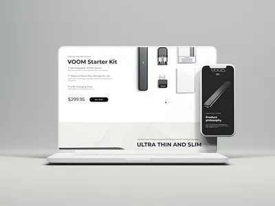 Website for Voom branding business design designer e commerce prototype ui ux web webdesign