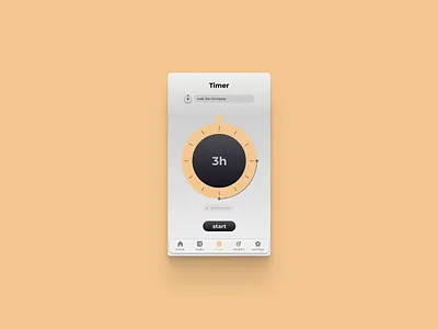 Daily UI 014 timer dailyui dailyuichallenge timer timer app ui