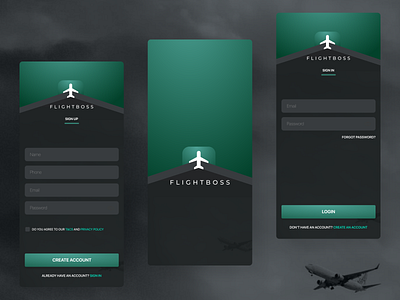 Flightboss - A Fleet Management App app app design branding fleet fleet management flight flight app flight booking logo onboarding onboarding screens onboarding ui saas app saas design sign up splash splash screen user experience user interface user interface design