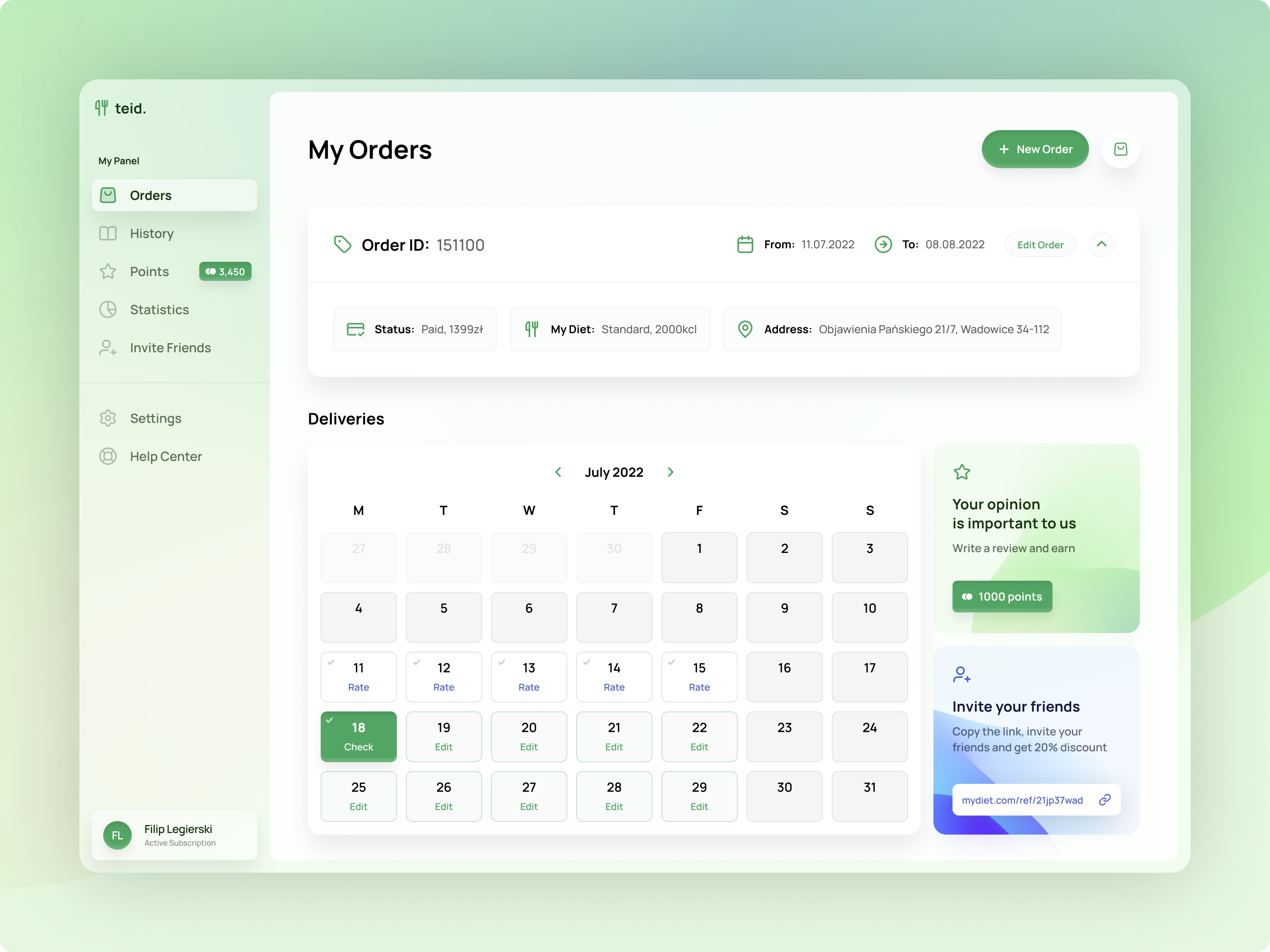 Example of Custom Desktop App Design