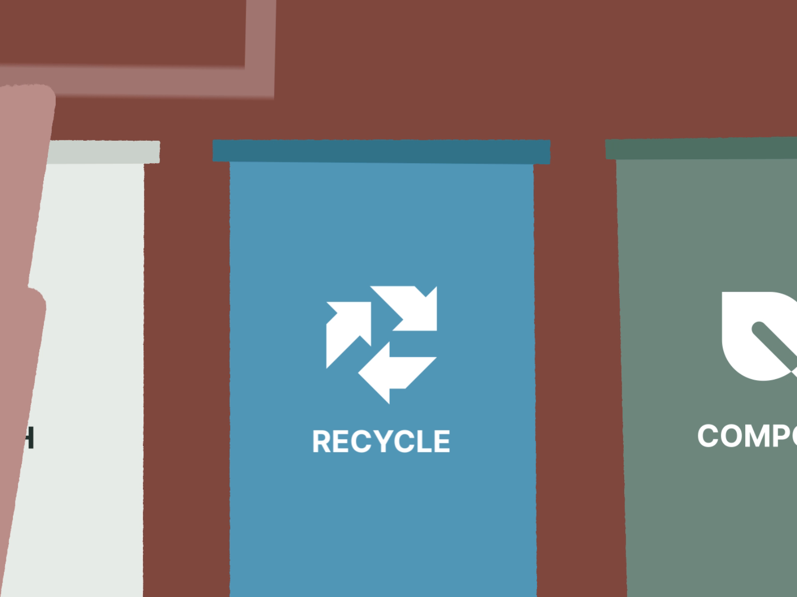 Waste Cycle By Noble Creative Collective On Dribbble Waste Cycle By Noble Creative Collective On Dribbble