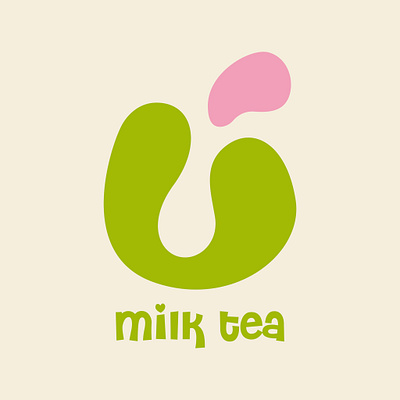 [LOGO DESIGN] Ú MILK TEA 3d animation branding design graphic design illustration logo motion graphics ui vector