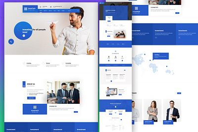 Corporate business landing page landing page landing page design landing pages layout design ui user experience user inteface user profile ux ux ui