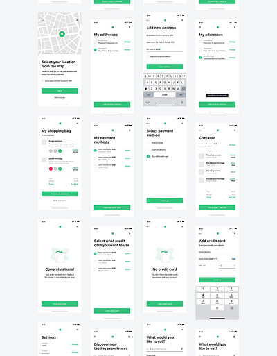 Food delivery app design app design design food delivery app design layout design ui user experience userinterface ux ux design
