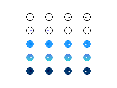 Time icons dribbble figma freelancer icons sketch time timeline ui vector icons