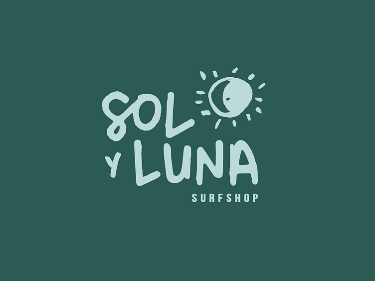 Sol y Luna Logo by Tara Detchemendy on Dribbble