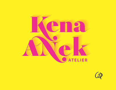 BRAND LOGO | KENA ANIEK branding design digital illustration graphic design illustration logo product design vector