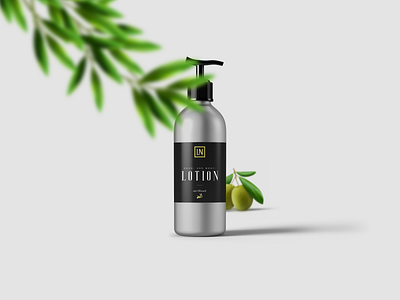 LaNaturel / Packaging Design beauty branding design germany illustrator lotion typography