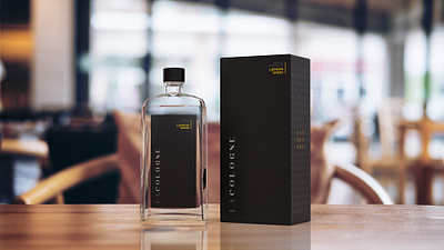 LaCologne - Packaging Design branding cologne design fragrance illustrator label luxury packaging typography