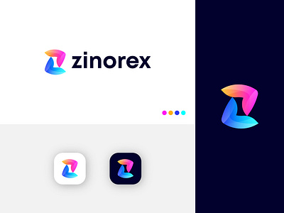 Modern Z Letter Logo 3d logo abstract art abstract logo abstract z logo brand identity business logo colorful logo creative z logo gradient logo letter logo logo design modern letter logo modern lettering modern logo professional logo z letter logo z logo z logo idea