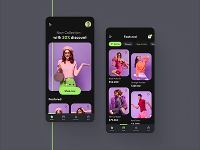 Fashion store mobile app android app android design animation app app design application ecommerce fashion fashion app design fasihon app home home screen ios app ios app design minimal mobile mobile app shop ui ux