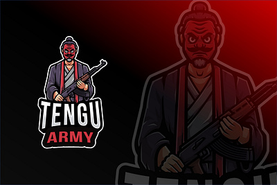 Tengu Army Logo Template squad