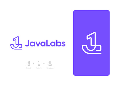 JavaLabs logo concept best logo design best logo designer brand branding conceptual logo creative logo j and l logo j and l logo letter j letter jl logo letter jl logo letter l line art logo logo logo design logo ideas logomark logotype minimal logo design
