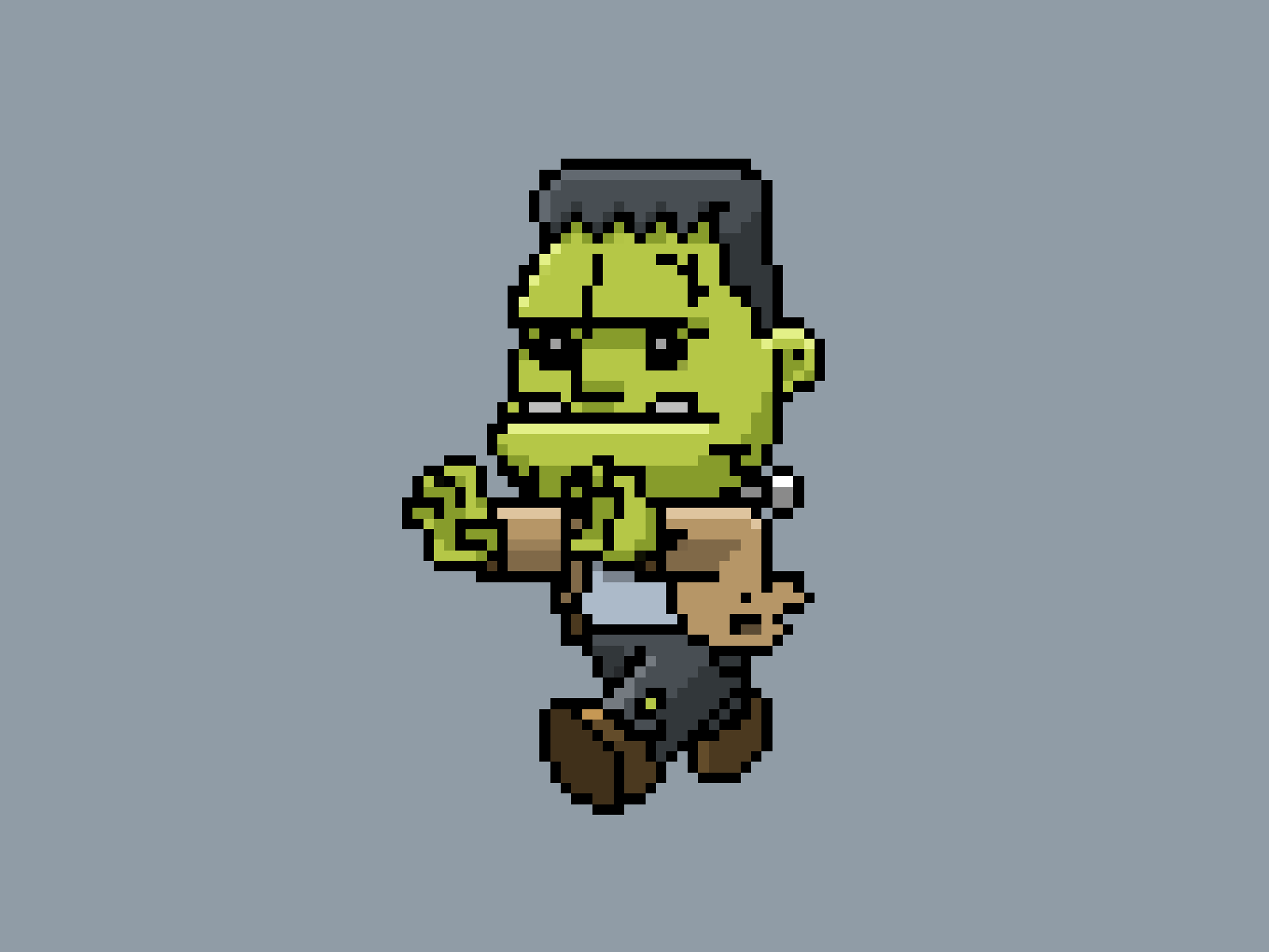 Frankenstein Rises frankenstein horror pixel