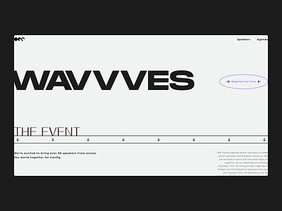 OEC — Style Frames // 001 agenda directional event design product designs register sans serif typography typography design uiux