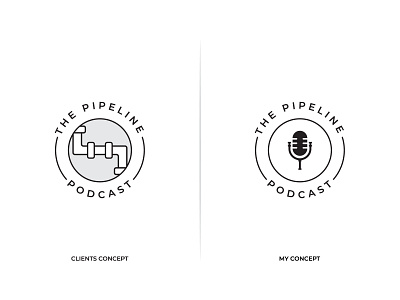 The Pipeline Podcast app icon logo black and white logo branding illustration lettermark lineart lineart logo linework logo design minimalist logo music logo podcast podcast art podcast logo podcasting portrait the pipeline podcast typography