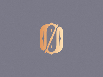 Number 0 0 36daysoftype 36daysoftype08 decorative design design challenge illustration lettering logo monogram ornamental simple vector zero