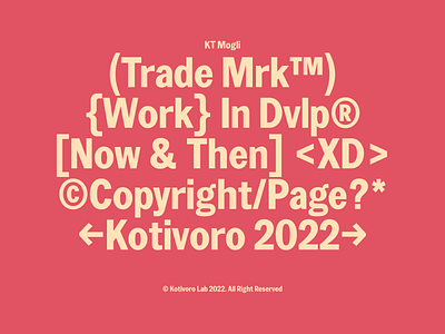 KT Mogli branding design font graphic design logo type typeface typography ui vintage