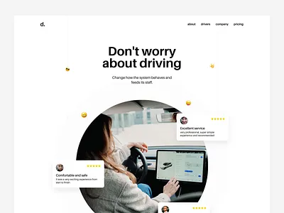 Need a driver? car car website clean clean ui design drive figma uber ui ui ux ui design uidesign ux web web design website website design websiteconcept websites
